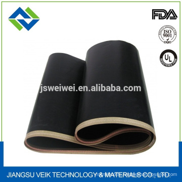 Black anti static seamless belt for fusing machine